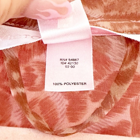 Victoria's Secret Vintage 90s Sheer Leopard Robe - Picture 6 of 10